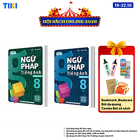 Combo Ngữ pháp tiếng Anh nâng cao lớp 8 (Global) (2 Tập)