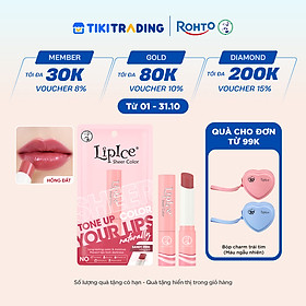 Son dưỡng có màu hiệu chỉnh sắc môi Lipice Sheer Color Sandy Pink - Hồng đất 2.4g