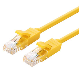 Mua Cáp Mạng Đúc Sẵn 2 Đầu CAT5E UTP Ugreen NW103 11233 (5m) - Vàng - Hàng Chính Hãng