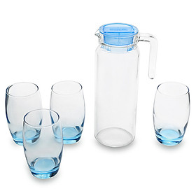 BỘ BÌNH LY THỦY TINH 5 MÓN LUMINARC ROTTERDAM J1799