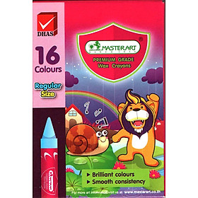 Bút Sáp 16 Màu Masterart Elephant 16C