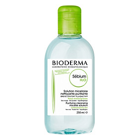 Dung Dịch Rửa Mặt Và Tẩy Trang Dạng Hạt BIODERMA SEBIUM H2O 250ml - 028641X