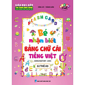 Nơi bán Flashcard Bé Nhận Biết Bảng Chữ Cái Tiếng Việt - Giá Từ -1đ