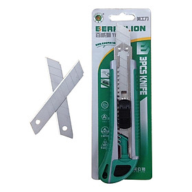 Dao Rọc Giấy Vỉ 3 Lưỡi Berrylion 040606003 - Xanh Lá
