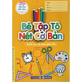 Bé Tập Tô Nét Cơ Bản