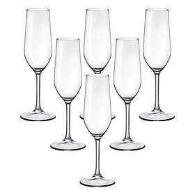 Mua Bộ 6 Ly Rượu Thủy Tinh Champagne Riserva Bormioli Rocco 126281BN9021990 (210ml / Ly)