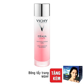 Dung Dịch Cân Bằng Dưỡng Da Trắng Hồng Vichy Idealia Lumiere Lotion M9157500 - 100867360 (100ml) - Tặng Hộp Bông Tẩy Trang Vichy
