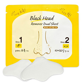 Miếng Lột Mụn Đầu Đen Chuyên Sâu Và Se Khít Lỗ Chân Lông Etude House Blackhead Remover Dual Sheet