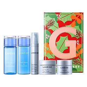 Bộ Sản Phẩm Ngăn Ngừa Lão Hóa Và Giúp Săn Chắc Da Laneige Global Trial Kit Anti-aging - 270280574