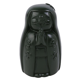 Tượng Áo Hoa - Đen