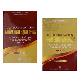 Download sách Con Đường Đạt Đến Nhân Sinh Hạnh Phúc - Trọn Bộ 4 Tập