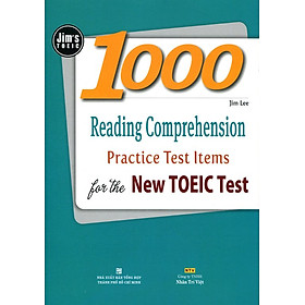 Nơi bán 1000 Reading Comprehension Practice Test Items For The New TOEIC (Không CD) - Giá Từ -1đ