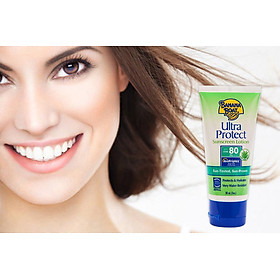 Kem Chống Nắng Banana Bảo Vệ Đa Năng Có Chứa Lô Hội SPF 80 - Ultra Protect Sunscreen Lotion SPF 80 (90ml) - 100521865
