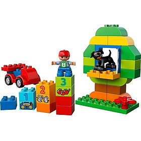 Mô Hình LEGO Thùng Gạch Xanh DUPLO Vui Nhộn (65 Mảnh Ghép) - 10572
