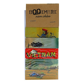 Bộ 5 Bookmark Nam Châm Kính Vạn Hoa - Tôi Yêu Việt Nam