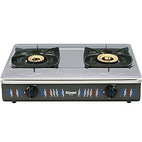 Mua Bếp Gas Dương Đôi Rinnai RV-377(S)N – Đen- Hãng chính hãng