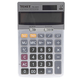 Máy Tính Số Texet TC-1211 – Có Tax