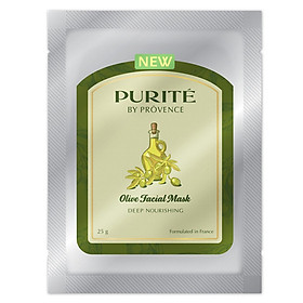 Mặt Nạ Purite By Provence Nuôi Dưỡng Mềm Mịn Olive - 1011790011 (25g)