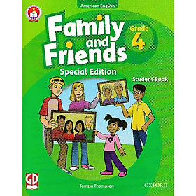 Family And Friends (Ame. Engligh) (Special Ed.) Grade 4: Student Book With CD
