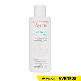 Nước Hoa Hồng Làm Giảm Bóng Nhờn Avene Cleanance Mat Toner 200ml - A1CMT1 - 100788435