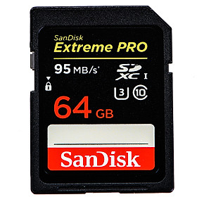 Thẻ Nhớ SDHC Extreme Pro 633X SanDisk 64GB - 95MB/s - Hàng Chính Hãng