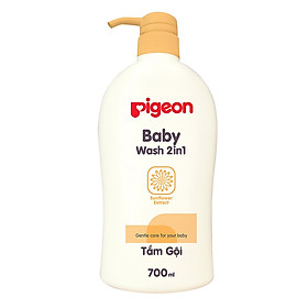 Tắm - Gội Pigeon 2 In 1 Hoa Hướng Dương Chai 700ml