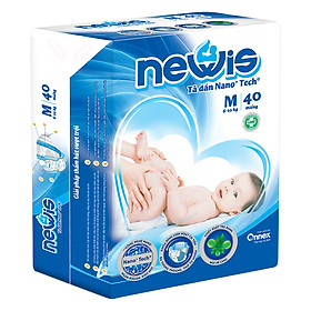 Tã Dán Newis Gói Đại M40 (40 Miếng)
