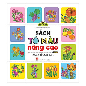 Nơi bán Họa Sĩ Nhí: Sách Tô Màu Nâng Cao - Muôn Sắc Hoa Tươi (Tái Bản 2017) - Giá Từ -1đ