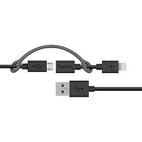 Cáp MicroUSB/Lightning Belkin F8J080bt03