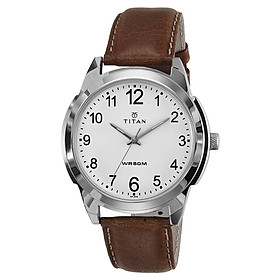 Đồng hồ nam dây da Titan 1585SL07