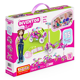 Mô Hình Sáng Tạo Cho Bé Gái Engino Inventor Girl - 15 Mẫu IG15