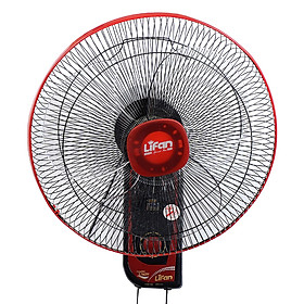 Quạt Treo Tường Lifan T-162H - Đỏ Đen - Hàng Chính Hãng