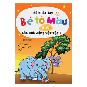 Download sách Bé Tô Màu (2-6+) - Các Loài Động Vật - Tập 1