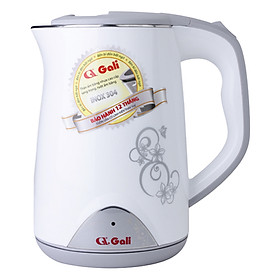 Bình Đun Siêu Tốc Gali GL-0015 (1.5lít) – Trắng - Hàng Chính Hãng