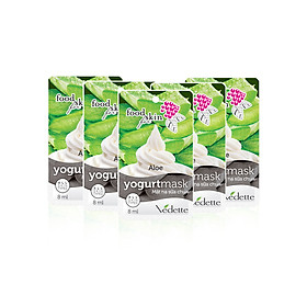 Lô 5 Mặt Nạ Sữa Chua Vedet Nha Đam 8ml