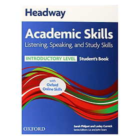 [Download Sách] Listening, Speaking And Study Skills Student Book With Oxford Online Skills Introductory