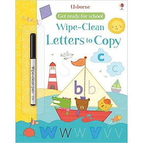 Download sách Sách tẩy xóa tiếng Anh - Usborne Letters to Copy