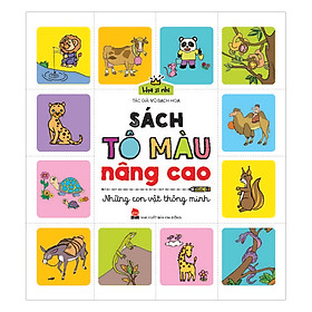 Nơi bán Họa Sĩ Nhí: Sách Tô Màu Nâng Cao - Những Con Vật Thông Minh (Tái Bản 2017) - Giá Từ -1đ