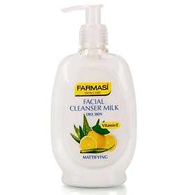 Sữa Rửa Mặt Facial Cleanser Milk Lemon With Vitamin E Farmasi 1811CLEA03 (280ml)
