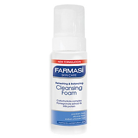 Sữa Rửa Mặt Tạo Bọt Dành Cho Da Thường Refreshing & Balancing Cleansing Foam Farmasi 1813FOAM02 (150ml)