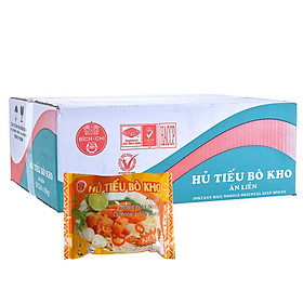 Thùng 30 gói hủ tiếu bò kho Bích Chi 60g