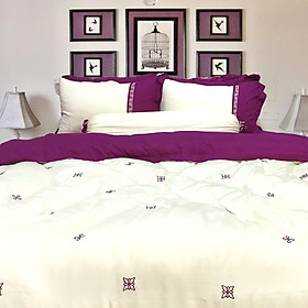 Bộ Chăn Ga Gối Lụa Tencel Julia (Không Gòn) 847BM18 180 x 200Cm