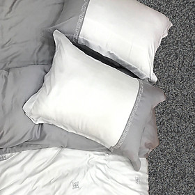 Bộ Chăn Ga Gối Lụa Tencel Tơ Tằm Hàn Quốc Julia (Không Gòn) 854BM18 - 1m8 x 2m