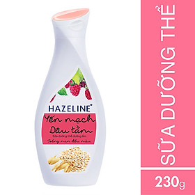 Sữa Dưỡng Thể Hazeline Dưỡng Trắng Da Yến Mạch Dâu Tằm 67183446 (230ml)