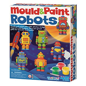 Bộ đồ chơi trang trí khuôn hình robot 4M trên 5 tuổi
