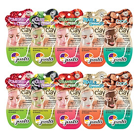 Combo 10 Mặt Nạ Josto: Đất Sét Bùn Non + Đất Sét Đỏ Và Lựu + Đất Sét Đỏ Và Dâu Tây + Đất Sét Trắng Và Ngọc Trai + Đất Sét Trắng Và Ôliu