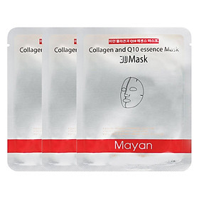 Combo 3 Mặt Nạ 3D Mayan Collagen Q10