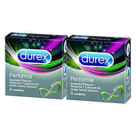 Combo 2 Bao Cao Su Durex Performa 3S 39187 3 Cái Hộp