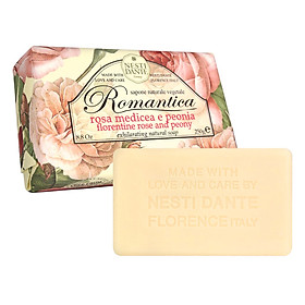 Xà Phòng Tắm Nesti Dante Hoa Hồng Và Mẫu Đơn Romantica Florence Rose & Peony (250g)
