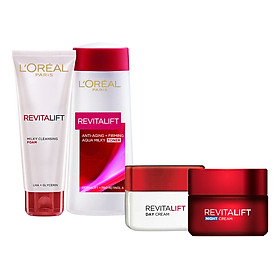 Bộ Chăm Sóc Da Và Ngăn Ngừa Lão Hóa L'Oreal Paris Revitalift